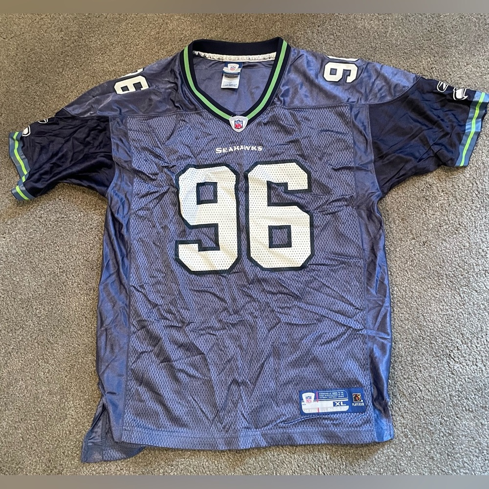 Seattle Seahawks Wistrom Jersey #98 Reebok vintage equipment youth Jersey